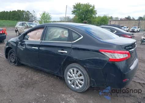 2015 Nissan Sentra S из США, поврежденный, VIN 3N1AB7AP1FY309299